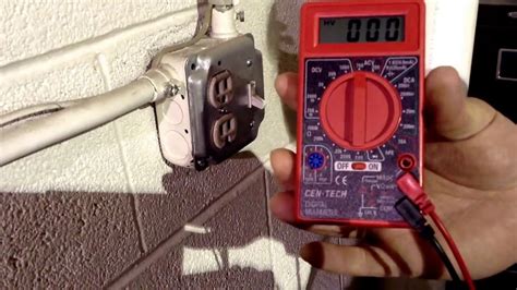 how to tell if a metal outlet box is grounded|test 220 outlet with multimeter.